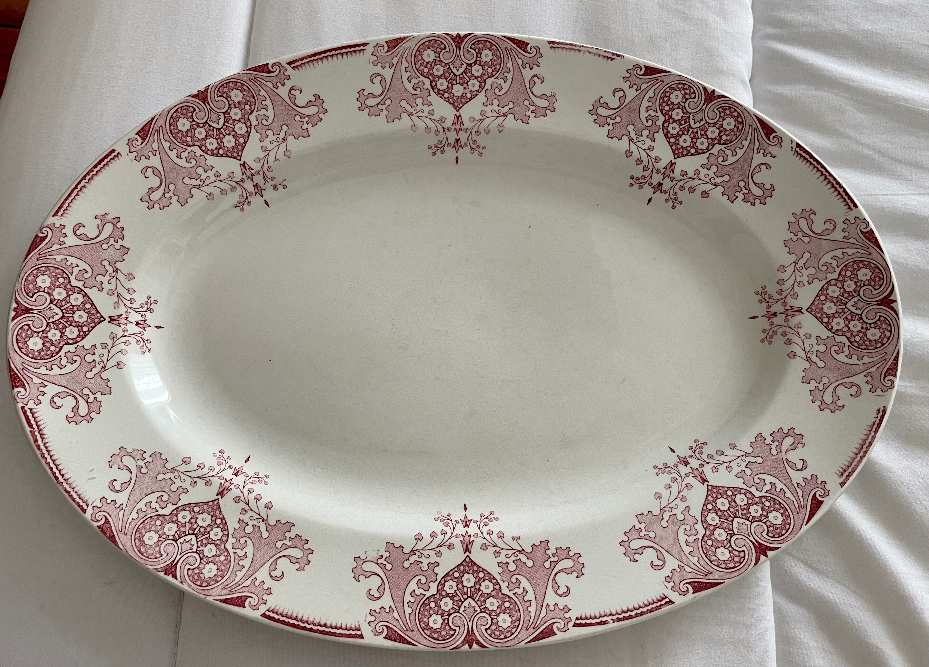 Ancient dish Lunéville