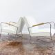 Bauhaus style armchairs, 1950s, Poland, set of 2
