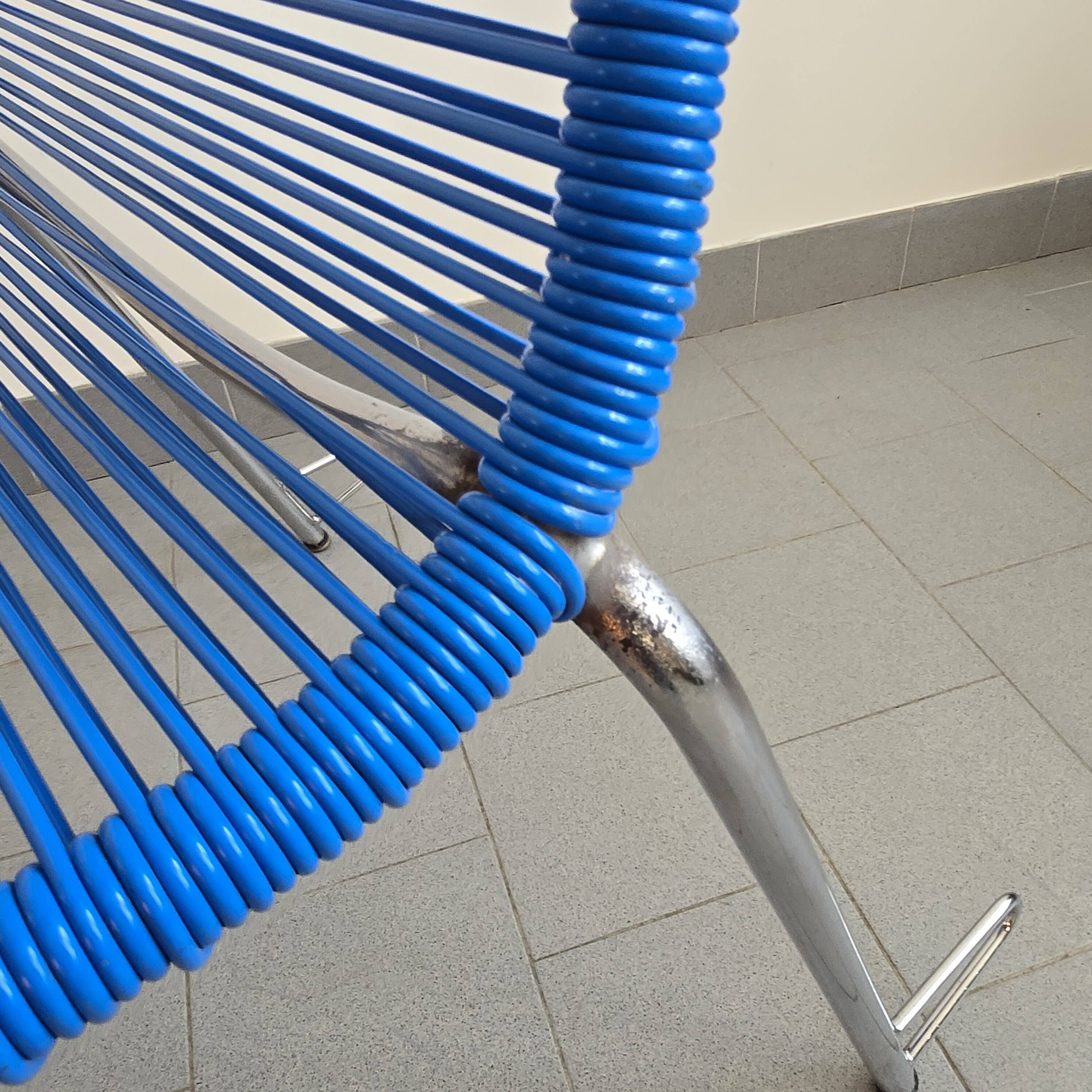 Vintage 1960s Scoubidou armchair