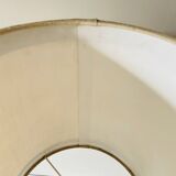 Vintage 70s metal and marble lamp