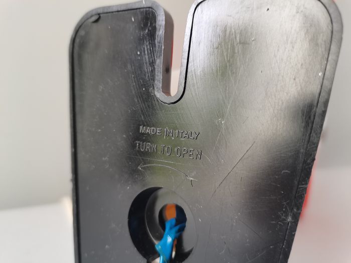 F.Cassetta lamp for Tacman