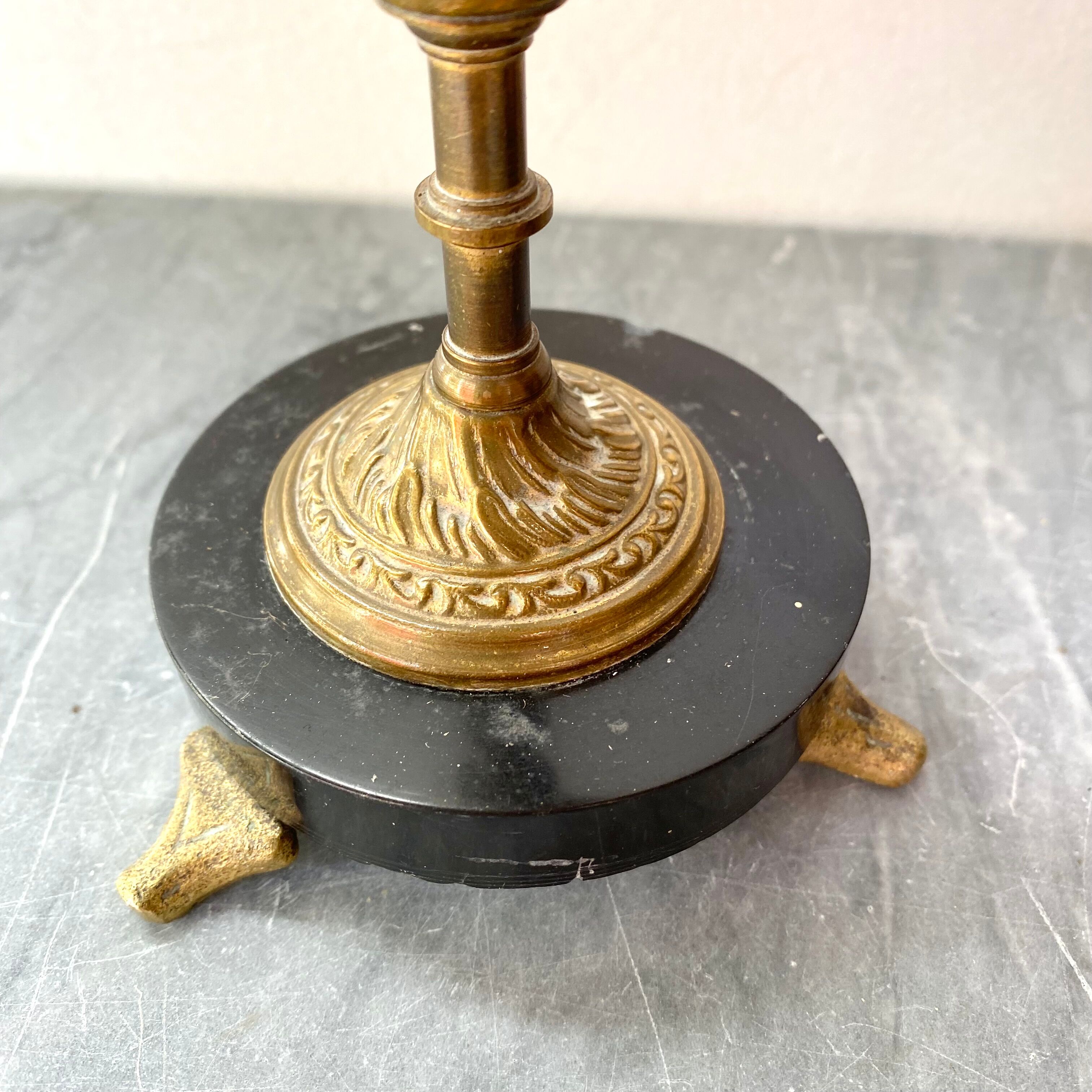 Pair of antique candlesticks