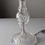 French Art Deco Cut Crystal 'Mushroom' Table Lamp, 1920s