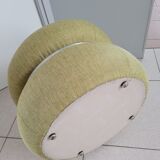 Pouf rond vintage