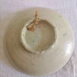 Old large oriental ceramic dish, ear 50