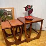 Mid-Century Retro Vintage Teak Nest of Tables by G Plan 1960