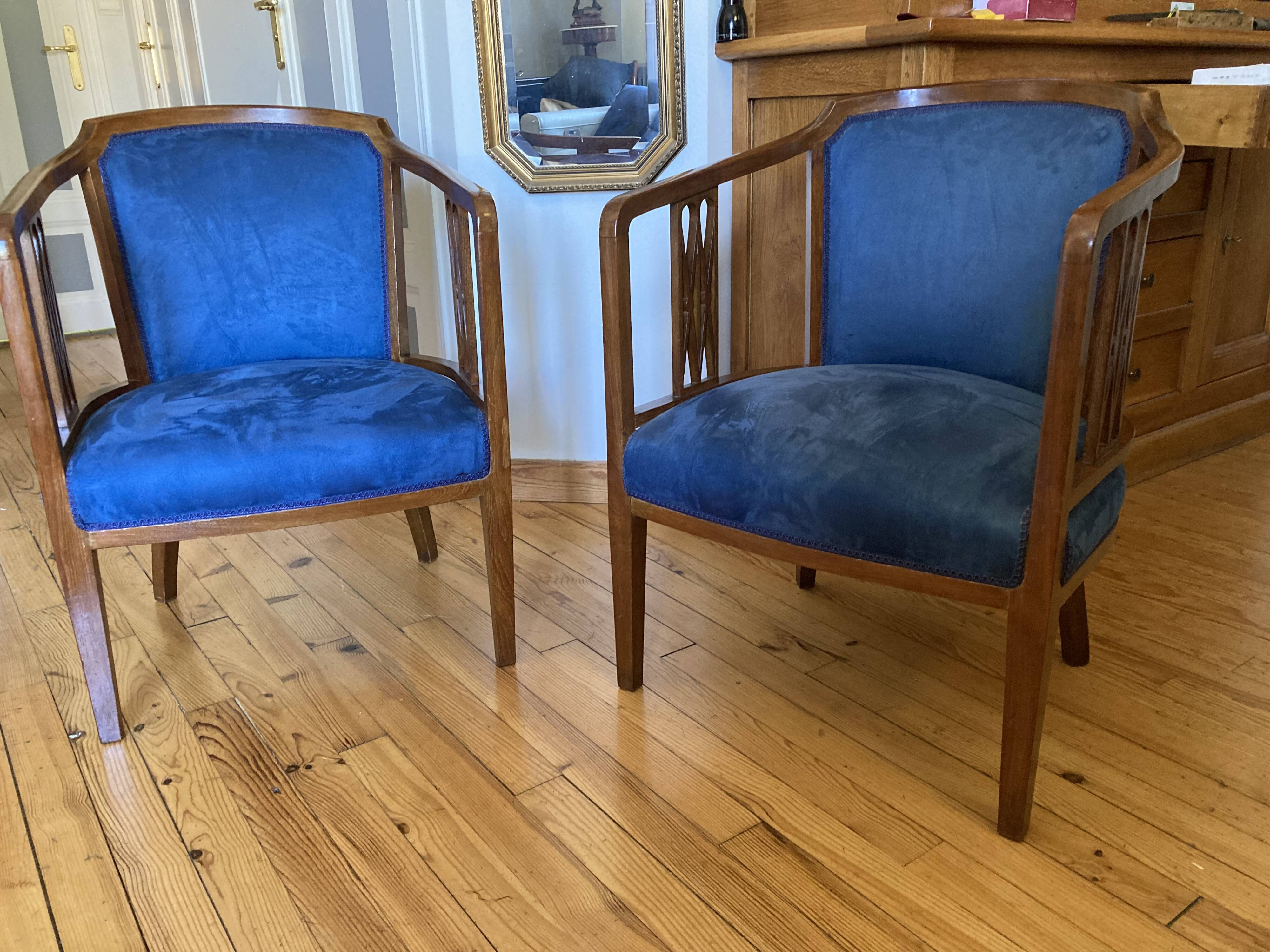 Pair of armchairs from the 1930s in excellent condition