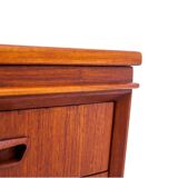 Bureau en teck, Danemark, années 1960