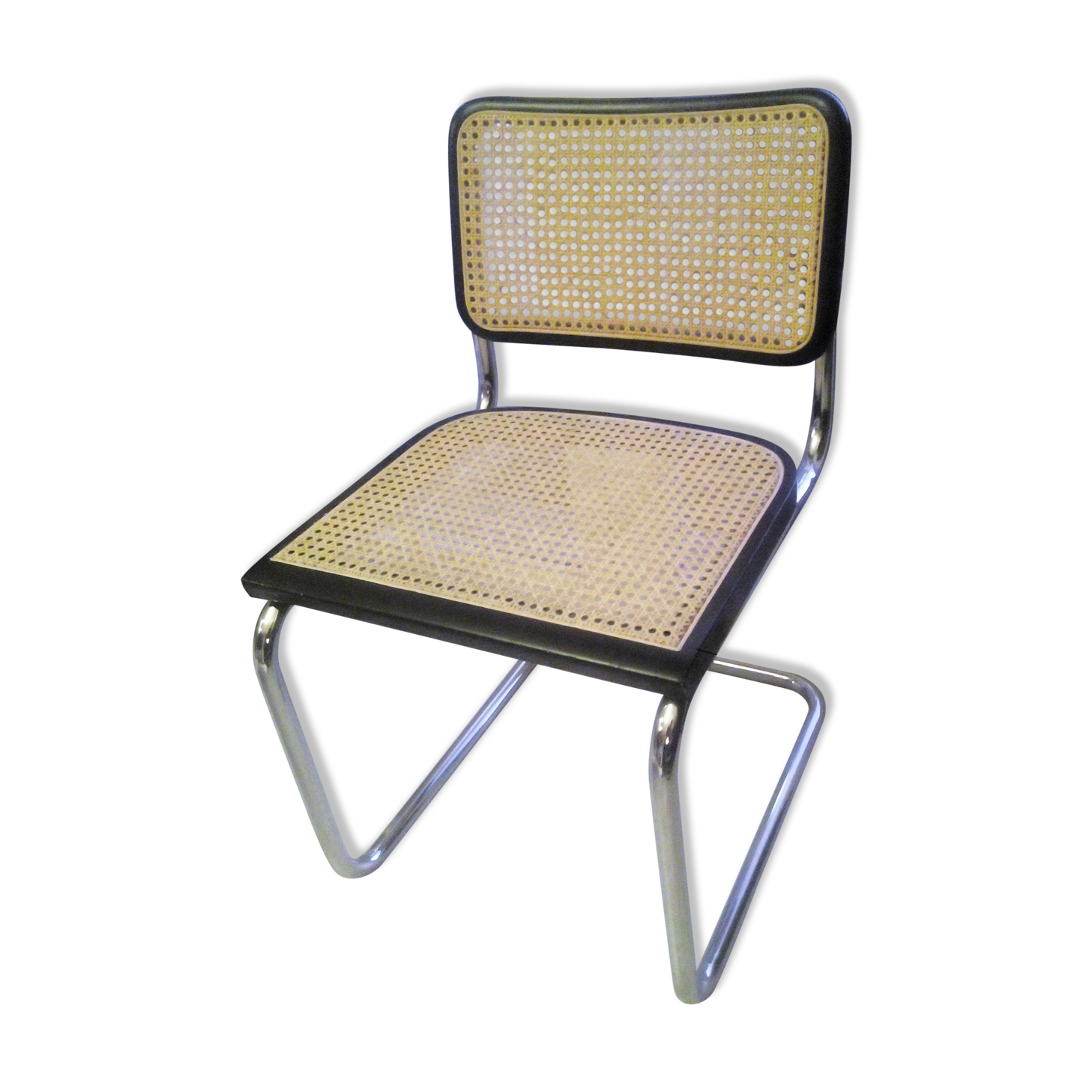 Chaise b32 cesca design par Marcel Breuer