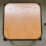 Pair of vintage industrial stools - 70s