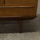 Scandinavian wardrobe 1960 teak 4 doors, 3 drawers, 2keys
