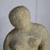 Imitation stone resin sculpture, circa 1960