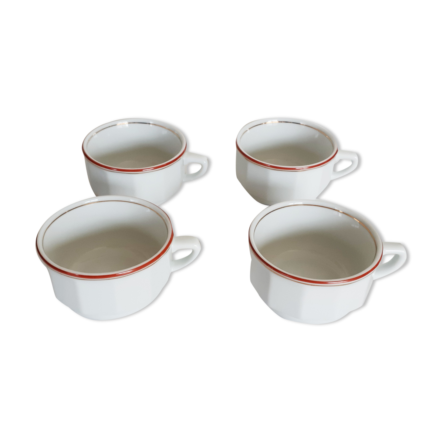 Chocolate bistro cups , coffee , Apilco