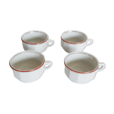 Chocolate bistro cups , coffee , Apilco