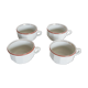Chocolate bistro cups , coffee , Apilco