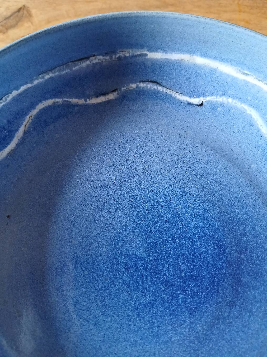 Compotier en poterie artisanale 