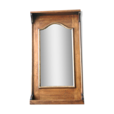 Wall trumeau mirror with shelf