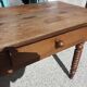 Oak table from the early 19th century