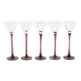5 verres danois, années 1970