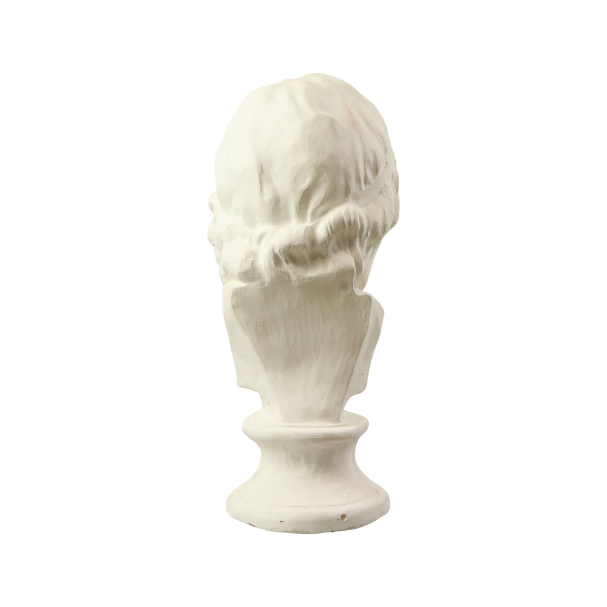 Large Classical Bust Bust Old Man Plaster 51cm
