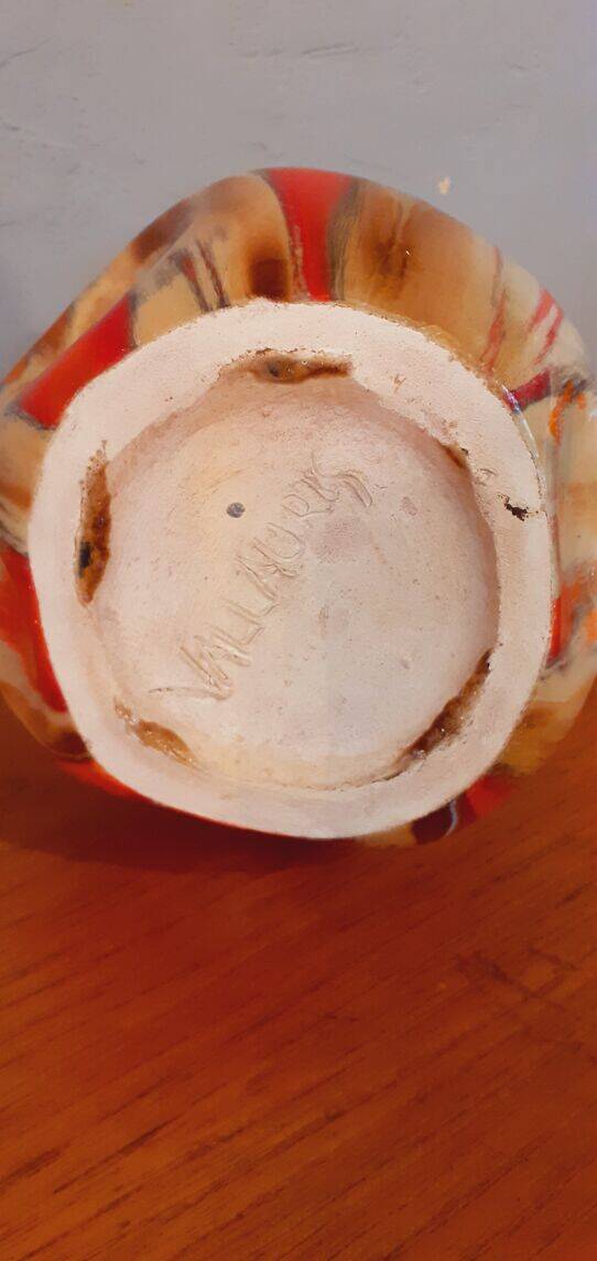 Free-form ceramic pitcher from the 60s Vallauris