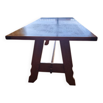 Oak dining table