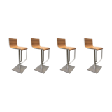 Designated Bar Stool in Zebrano