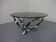 Space Age Glass Coffee Table by Knut Hesterberg for Ronald Schmitt, 1960s