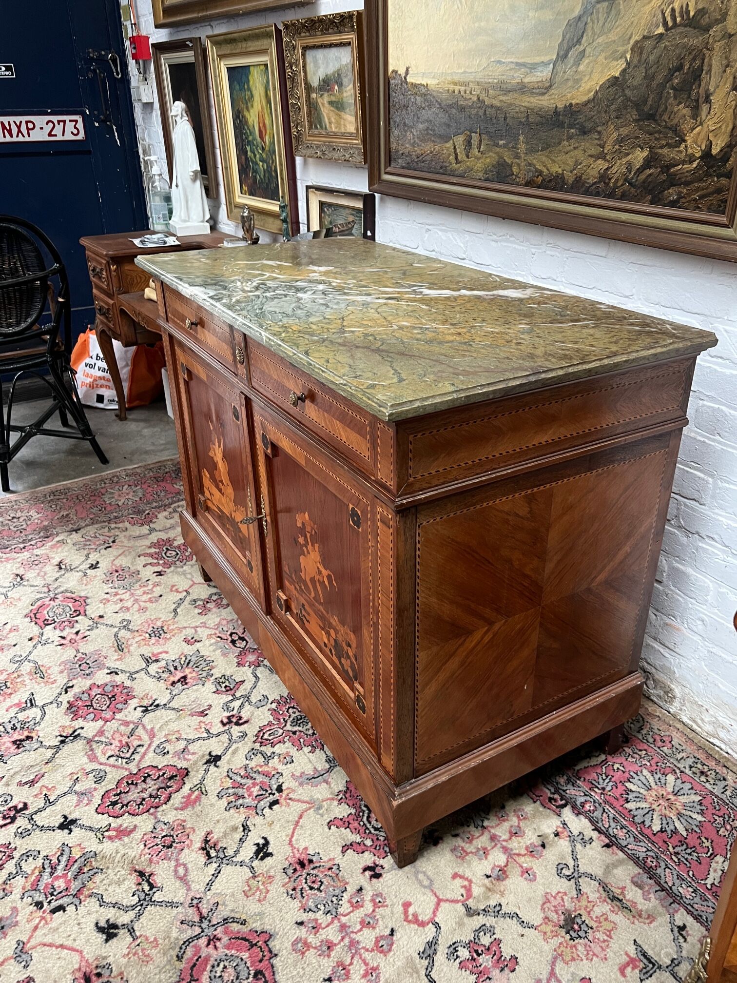 Renaissance style chest of drawers