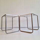 Paire de tables d'point Bauhaus B9 par Marcel Breuer pour Tecta