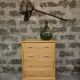 Commode en osier