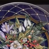 Assiette Rosenthal décorée par Versace