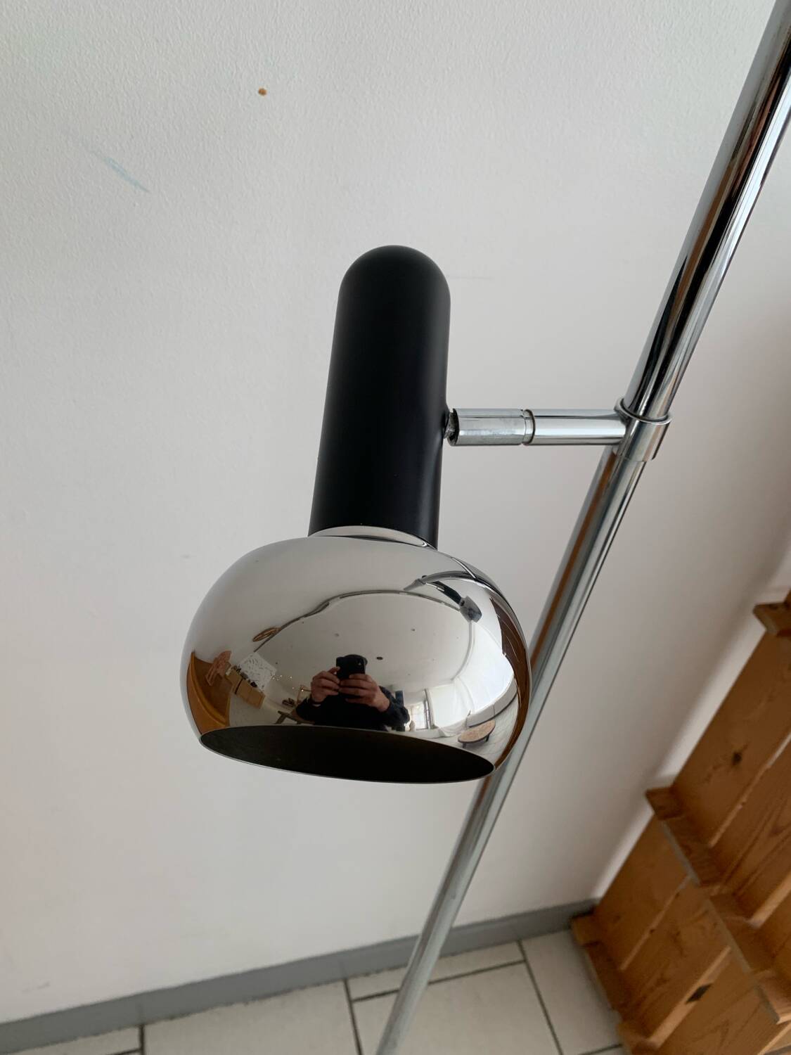 Lampadaire Vintage 1970 OMI Space Age