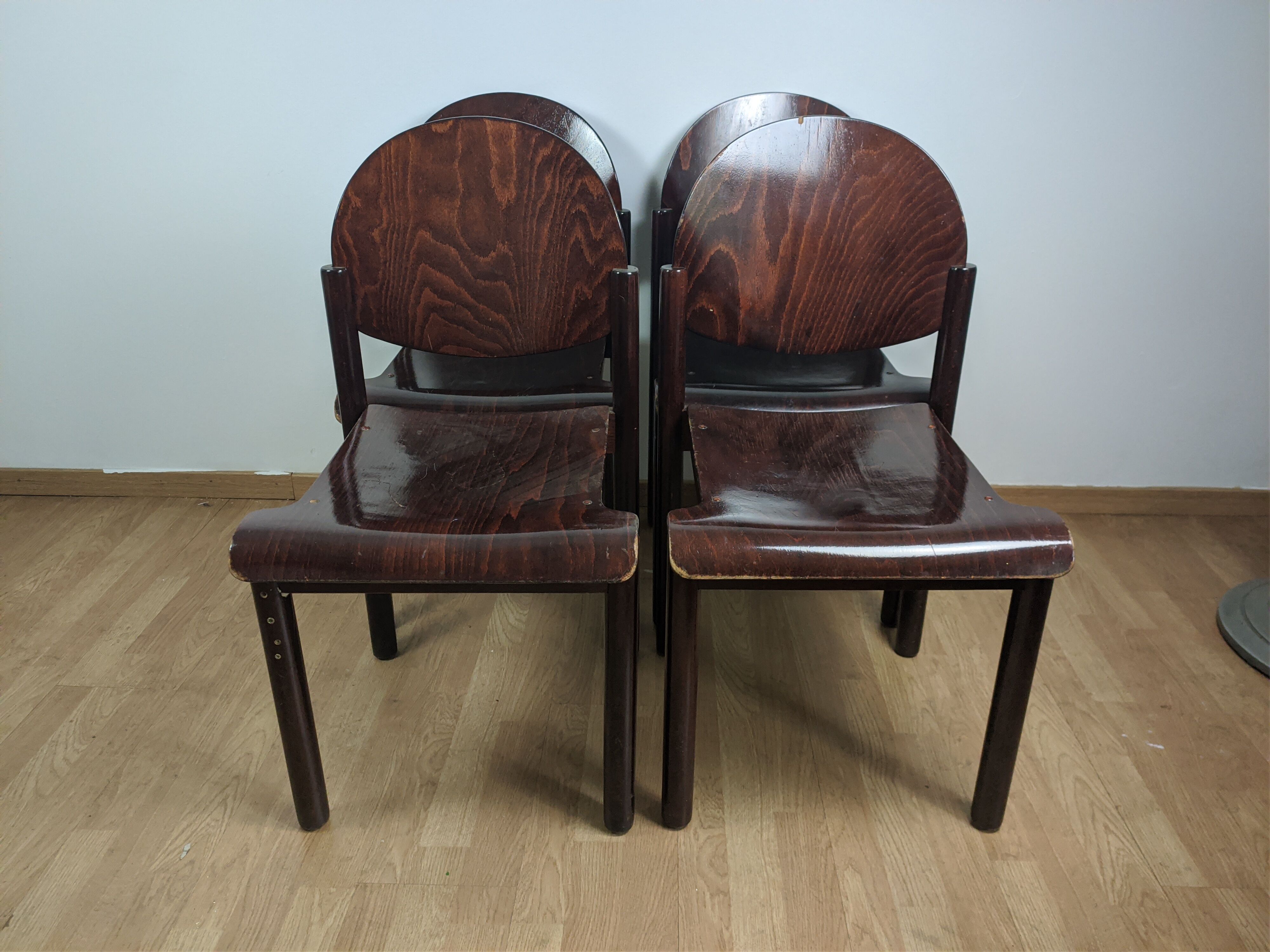 Set of 4 Baumann chairs