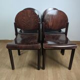 Set of 4 Baumann chairs
