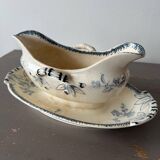 Sauce boat U & Cie Sarreguemines model “currants”
