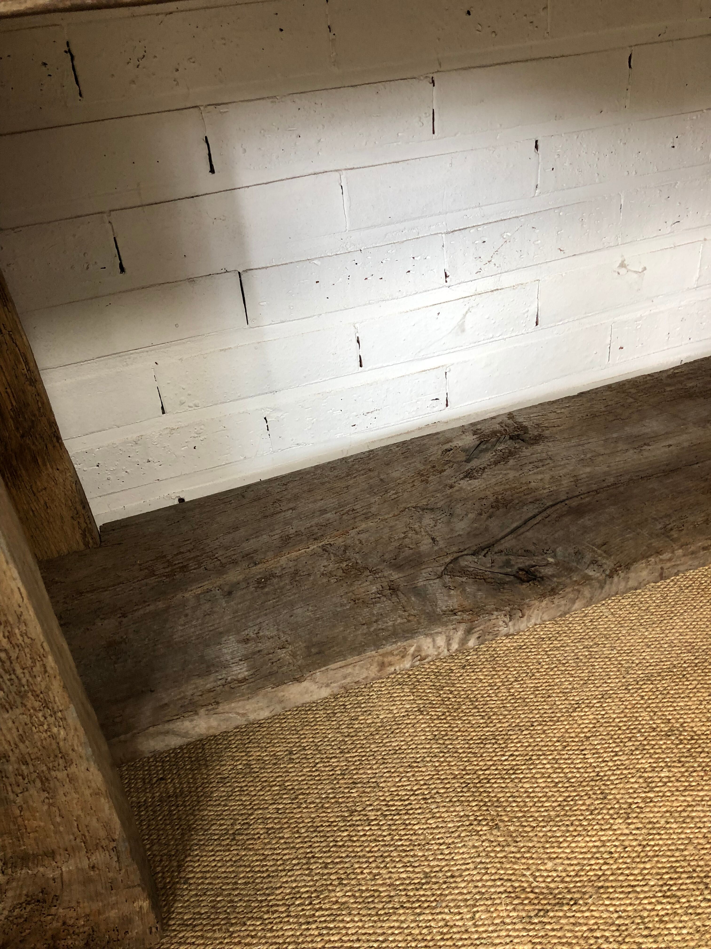 Oak carpenter's workbench