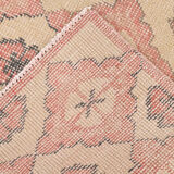 Antique handmade vintage rug 202x138cm