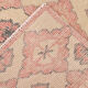 Antique handmade vintage rug 202x138cm