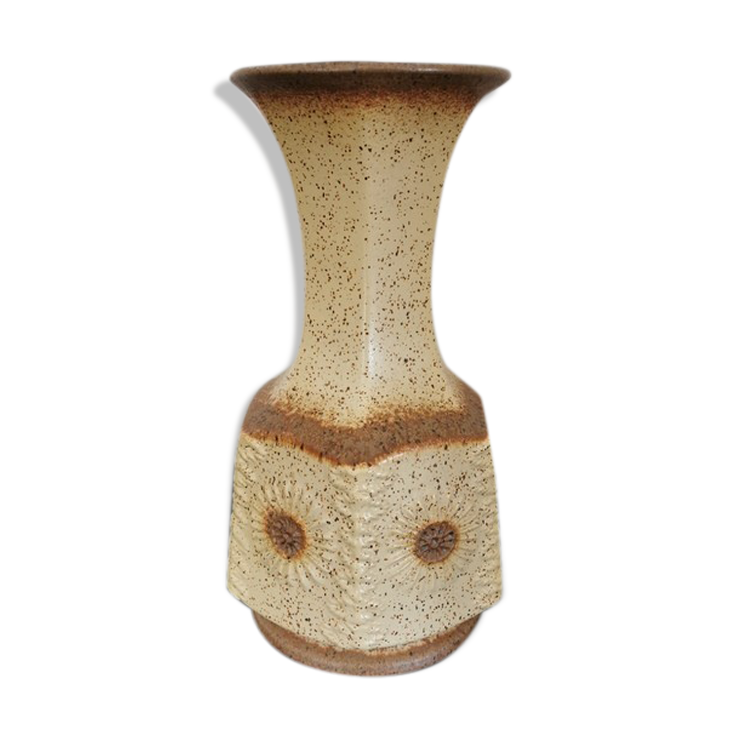 Vintage ceramic vase 70s West Germany