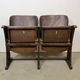 Vintage Two-Seat Cinema Bench from Thonet, 1950s