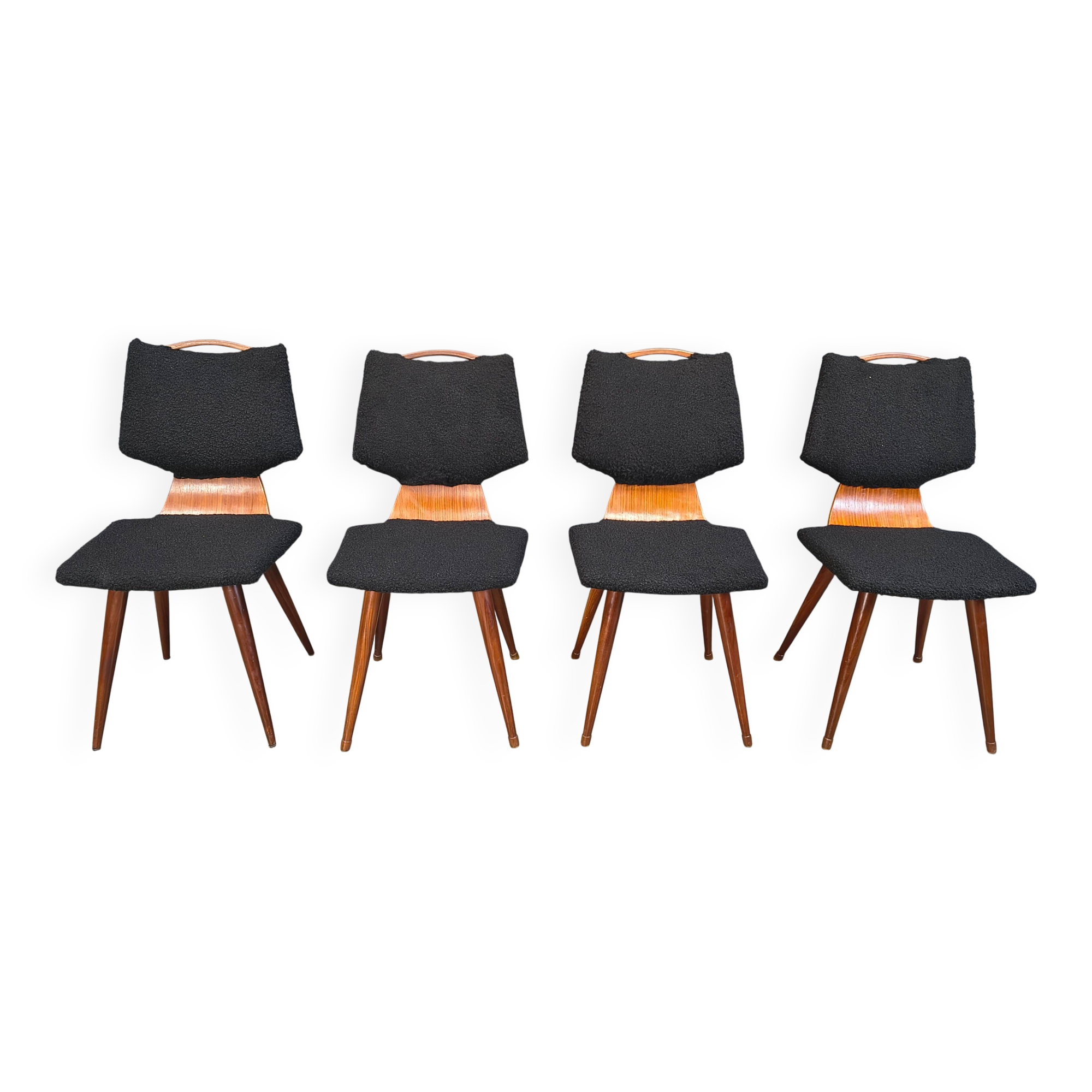 Mid-century Scandinavian dining chairs, 1960s
