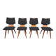 Mid-century Scandinavian dining chairs, 1960s