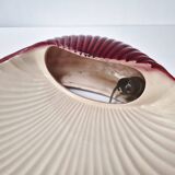 Vintage 1960s seashell wall sconce