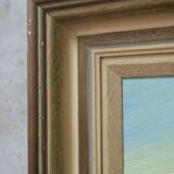 Johan Hilding Hägleby (1900-1981), Swedish Modern Painting, 1950, Oil on Canvas, Framed