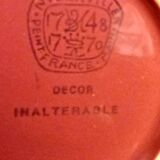 Tea service. Niderviller earthenware