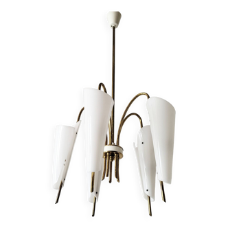 Stilnovo pendant light 1950 vintage