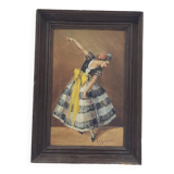 Oil on panel ah guerin