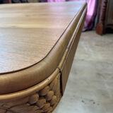 Art Deco table with extensions.