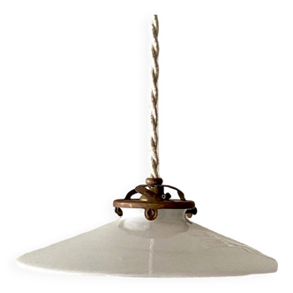 Opaline pendant light
